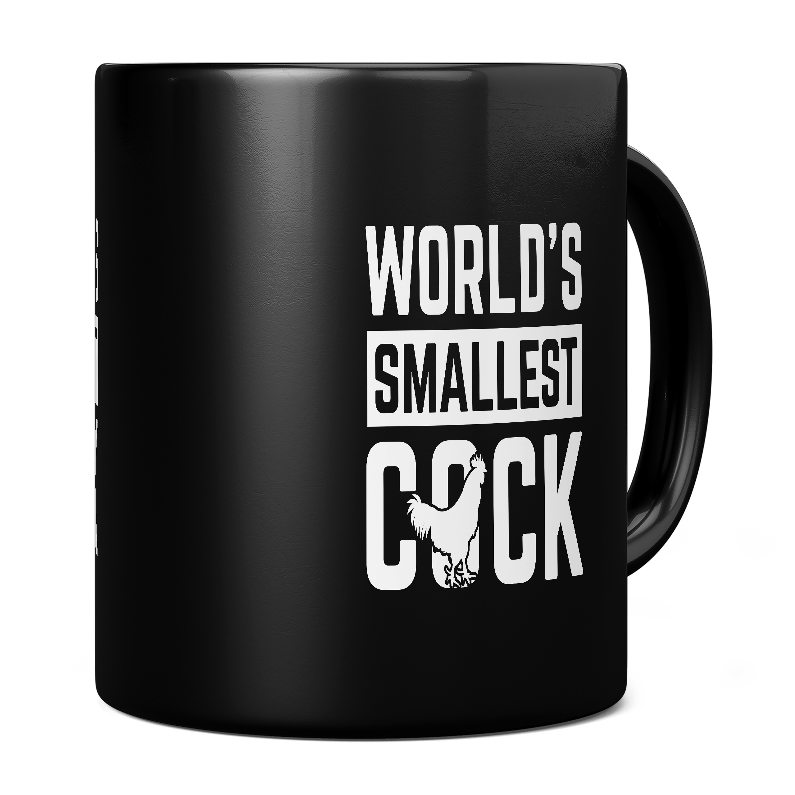 Worlds Smallest Cock 11 oz Ceramic Mug World's Smallest Cock Mugs